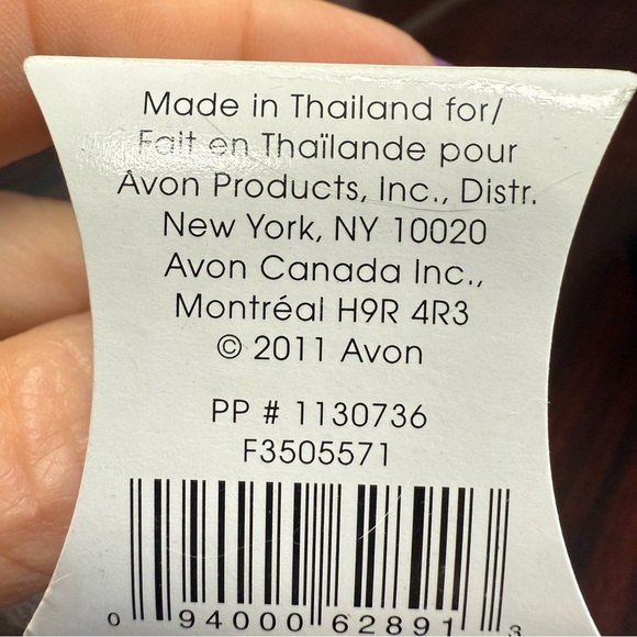 Avon Sterling Silver Necklace with double heart pendant NIB vintage 2011 - Picture 5 of 8